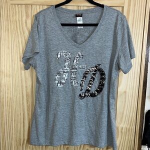 Harley-Davidson Women's Heather Gray Graphic Tee